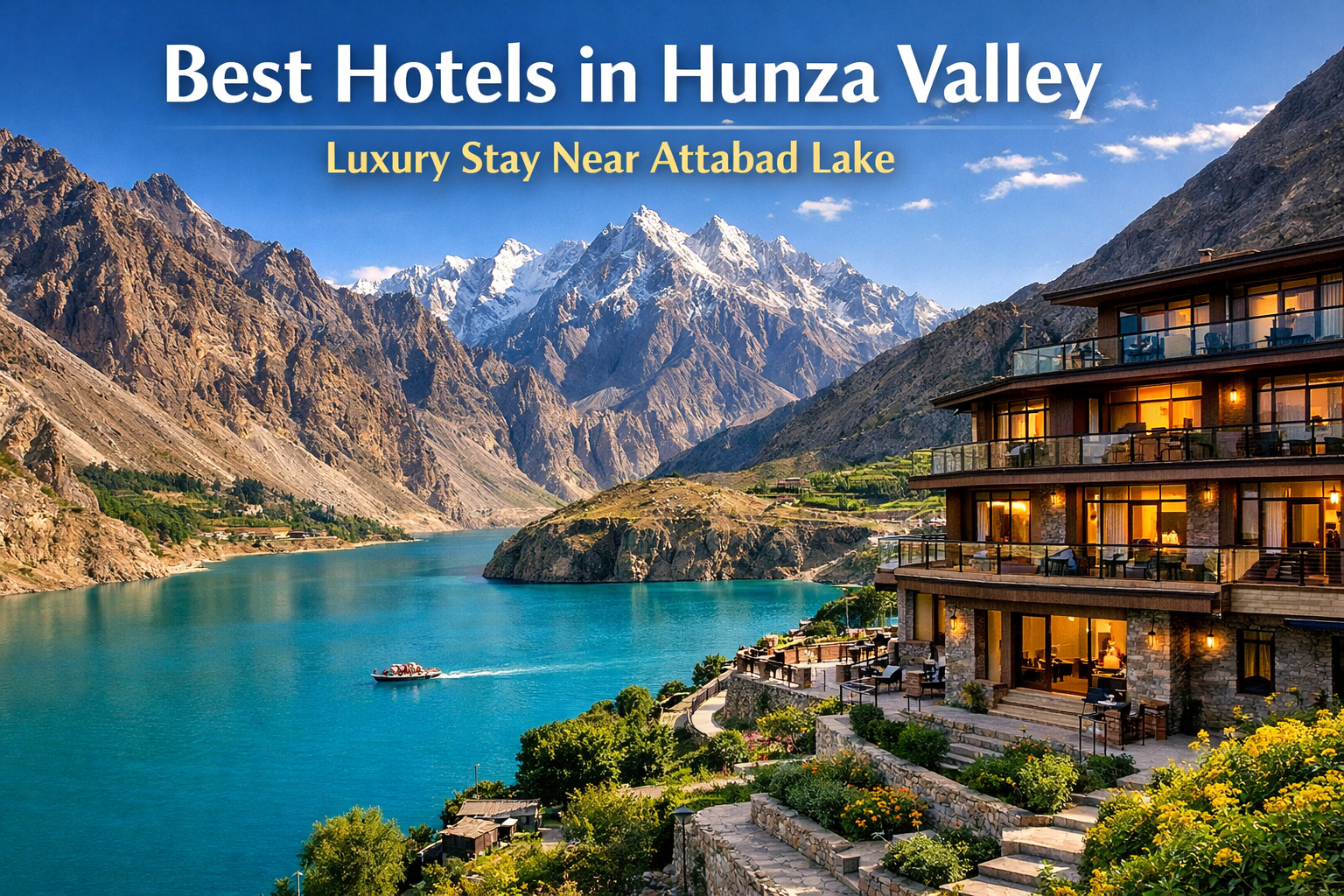best hotels in hunza
